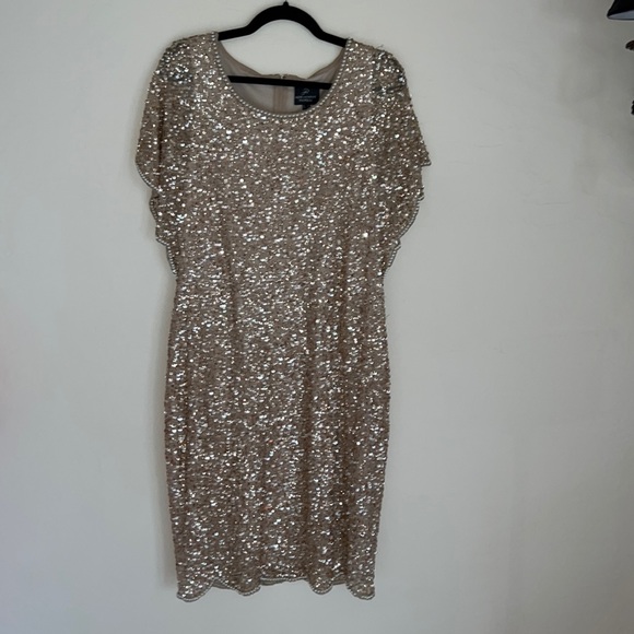 ADRIANNA PAPELL Sequin Dress - Picture 4 of 7
